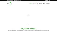 Desktop Screenshot of flamesfalafel.com